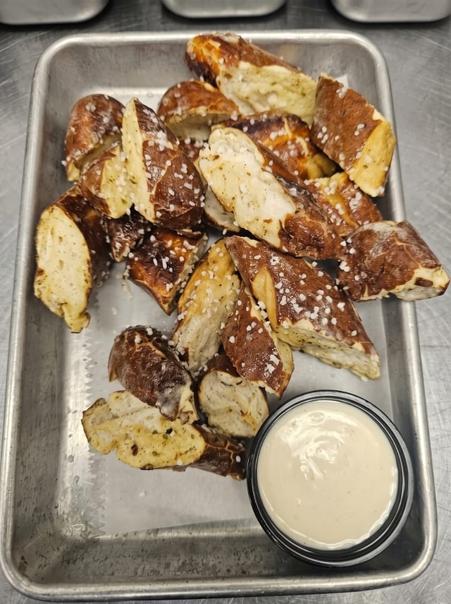 Garlic Pretzel Bites.