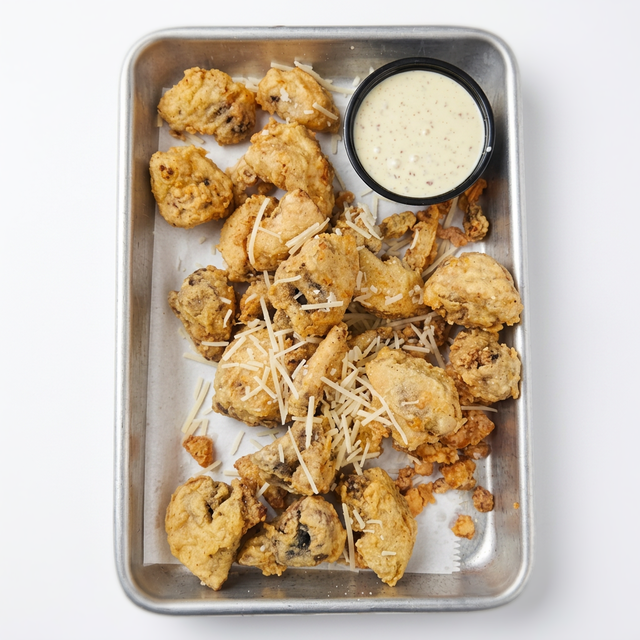 Fried Mushrooms.