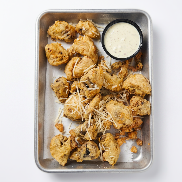 Fried Mushrooms.