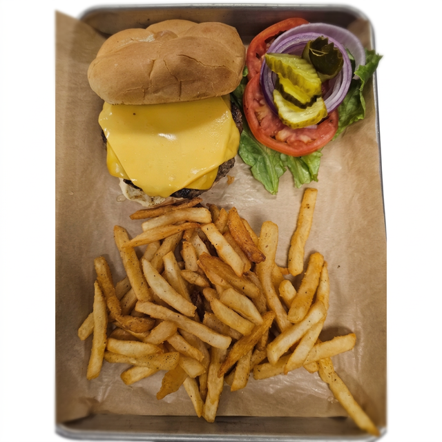Captain's Signature Burger.